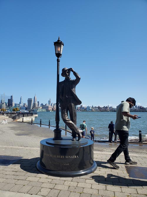 Frank Sinatra Statue, Sinatra Park, Hoboken, New Jersey, September 22, 2024