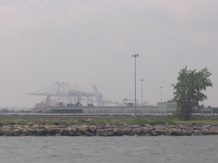 Containers, Global Marine Container Terminal, Bayonne, New Jersey, May 22, 2004