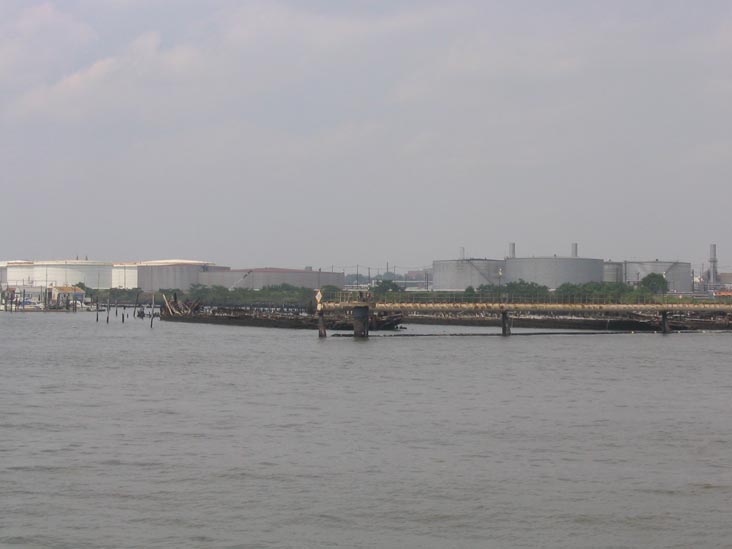Wrecks on Waterfront, Bayonne, New Jersey, May 22, 2004