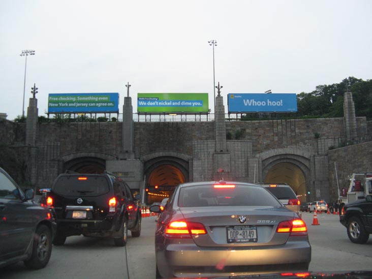 Lincoln Tunnel Entrance, Weehawken, New Jersey, June 22, 2008