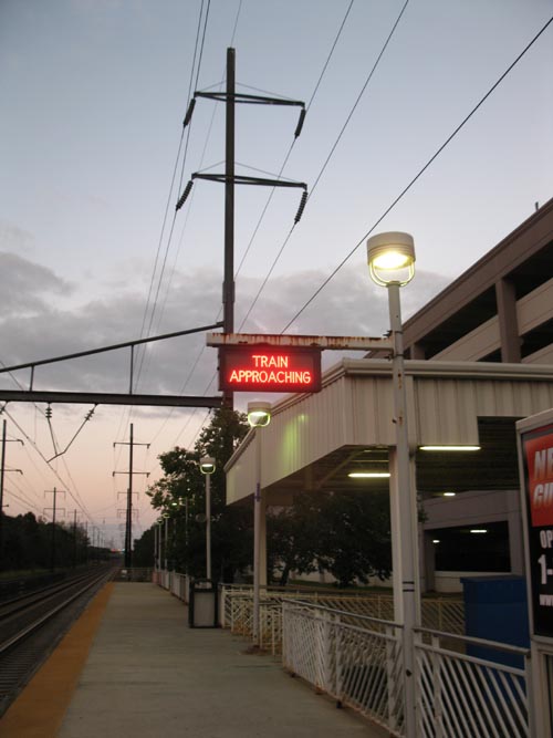 New Jersey Transit Train Station, Hamilton, New Jersey, September 18, 2011