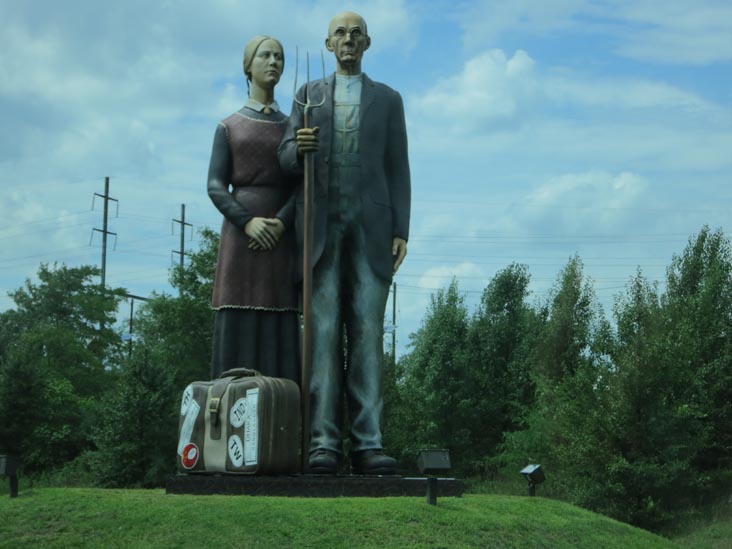 Sculpture Along The Way, Hamilton, New Jersey, August 5, 2012