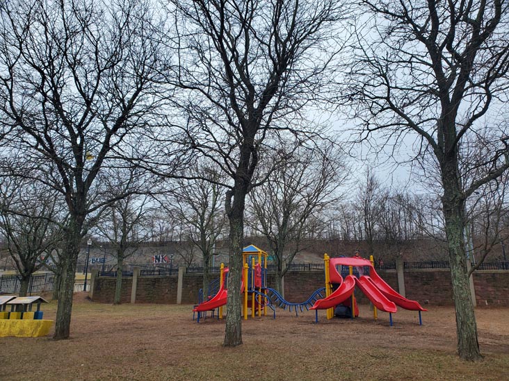 Playground, Boyd Park, New Brunswick, New Jersey, March 15, 2025