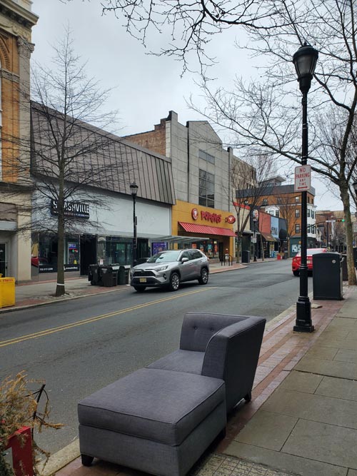 George Street Between Church Street and Paterson Street, New Brunswick, New Jersey, March 15, 2025