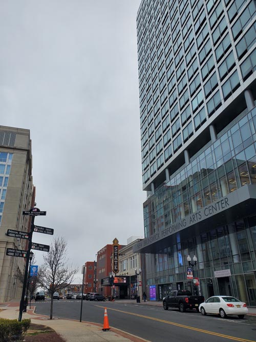 Looking Down Livingston Avenue From George Street, New Brunswick, New Jersey, March 15, 2025