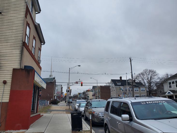 George Street Near Tabernacle Way, New Brunswick, New Jersey, March 15, 2025