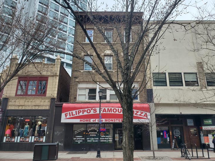 George Street Between Livingston Avenue and Bayard Street, New Brunswick, New Jersey, March 15, 2025