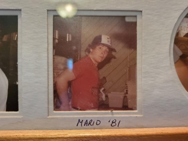 Mario Batali 1981 Staff Photo, Stuff Yer Face, New Brunswick, New Jersey, November 6, 2022