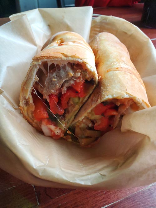 Stromboli, Stuff Yer Face, New Brunswick, New Jersey, March 15, 2025