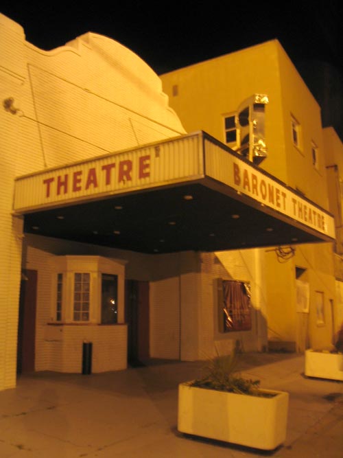 Baronet Theatre, 205 4th Avenue, Asbury Park, New Jersey, September 1, 2007