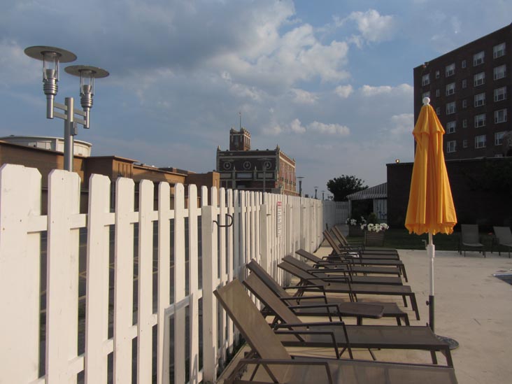 Pool Area, The Berkeley Oceanfront Hotel, 1401 Ocean Avenue, Asbury Park, New Jersey, July 31, 2014