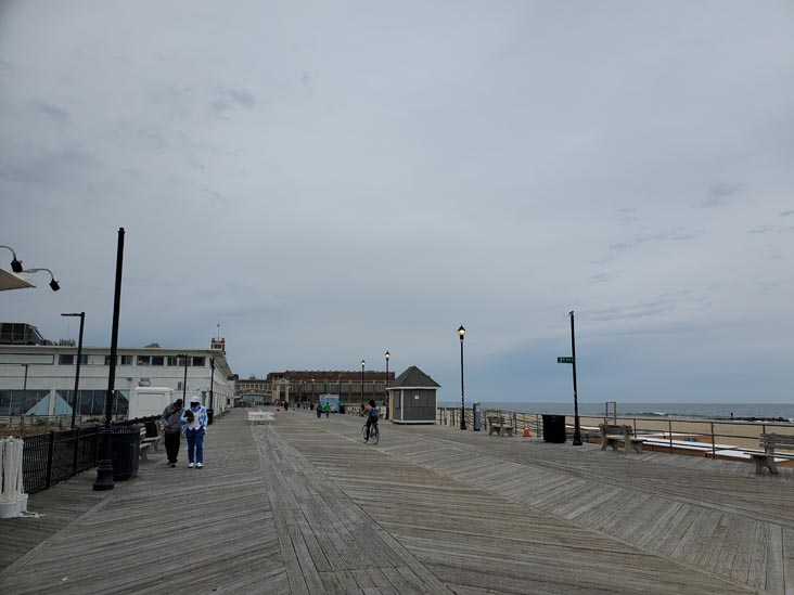 Asbury Park Boardwalk, Asbury Park, New Jersey, May 9, 2021