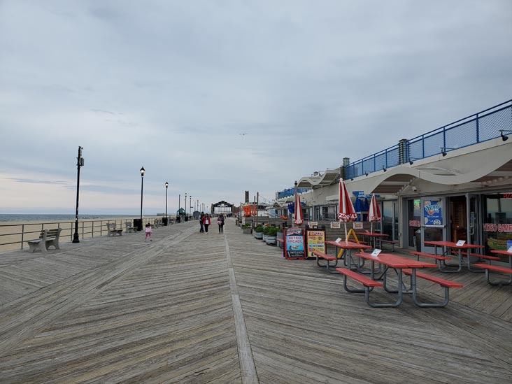 Asbury Park Boardwalk, Asbury Park, New Jersey, May 9, 2021