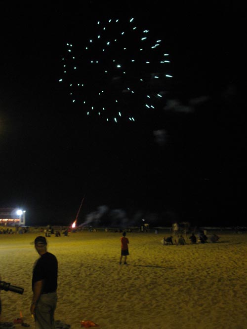 Fireworks, Asbury Park Boardwalk, Asbury Park, New Jersey, September 5, 2010