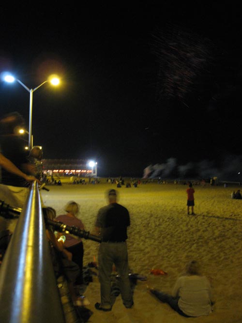 Fireworks, Asbury Park Boardwalk, Asbury Park, New Jersey, September 5, 2010