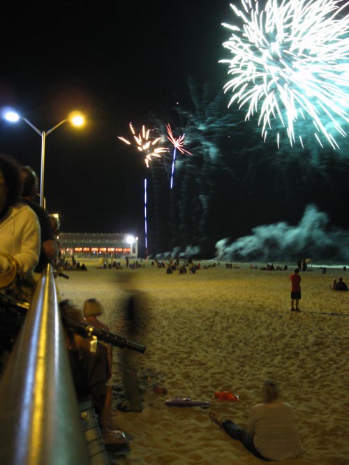 Fireworks, Asbury Park Boardwalk, Asbury Park, New Jersey, September 5, 2010