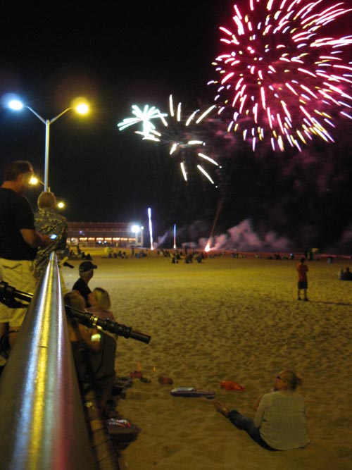 Fireworks, Asbury Park Boardwalk, Asbury Park, New Jersey, September 5, 2010