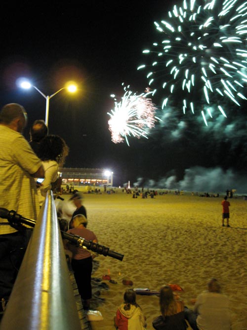 Fireworks, Asbury Park Boardwalk, Asbury Park, New Jersey, September 5, 2010