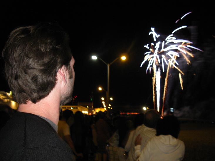 Fireworks, Asbury Park Boardwalk, Asbury Park, New Jersey, September 5, 2010