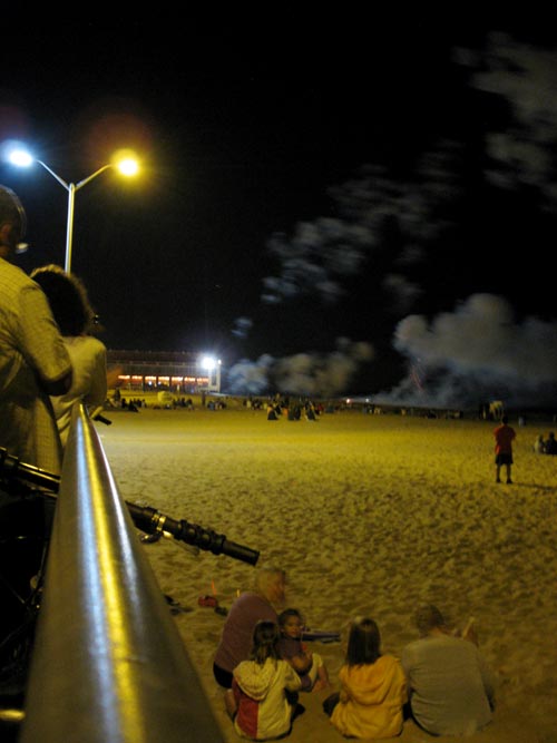 Fireworks, Asbury Park Boardwalk, Asbury Park, New Jersey, September 5, 2010
