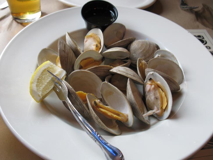 Clams, Brickwall Tavern and Dining Room, 522 Cookman Avenue, Asbury Park, New Jersey