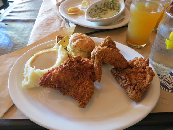 Fried Chicken, Brickwall Tavern and Dining Room, 522 Cookman Avenue, Asbury Park, New Jersey, August 24, 2012
