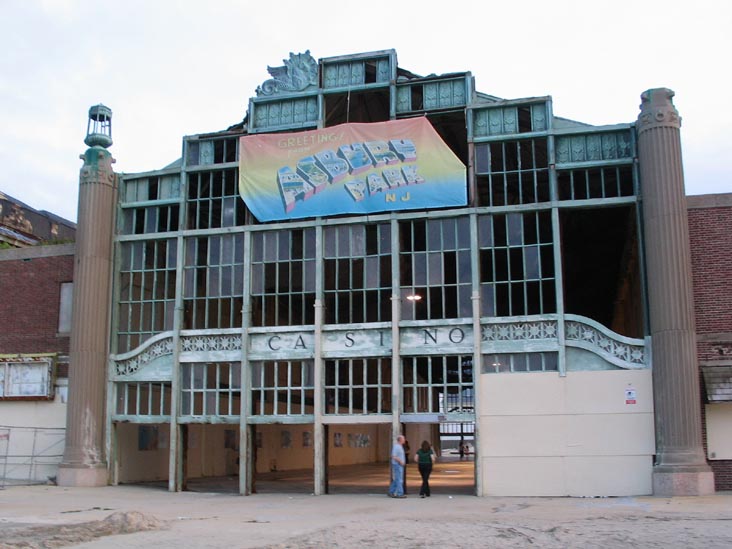 Casino, Boardwalk, Asbury Park, New Jersey, September 3, 2006