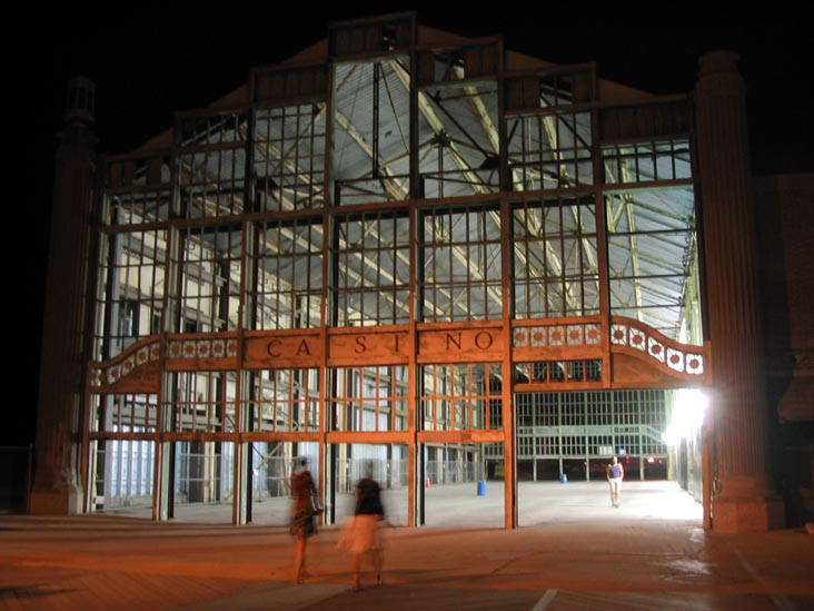 Casino, Boardwalk, Asbury Park, New Jersey, September 1, 2007