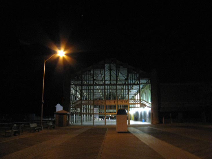 Casino, Boardwalk, Asbury Park, New Jersey, July 27, 2008