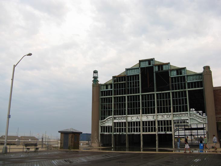Casino, Boardwalk, Asbury Park, New Jersey, July 27, 2008
