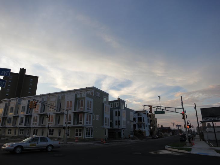 Cookman Avenue at Asbury Avenue, Asbury Park, New Jersey, August 19, 2013