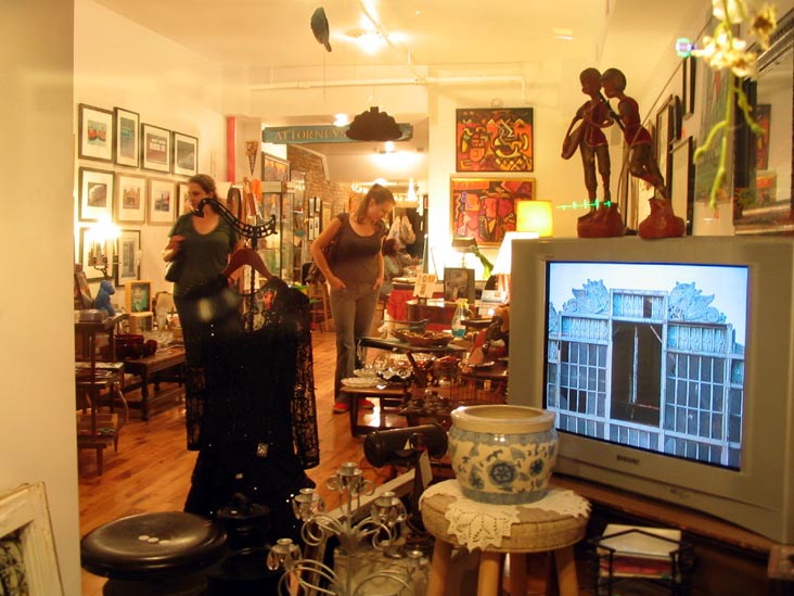 Antiques, Cookman Avenue, Asbury Park, New Jersey, August 31, 2007