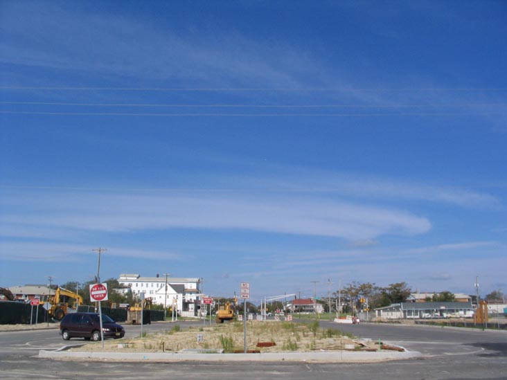 Looking West Down 3rd Avenue From Ocean Avenue, Asbury Park, New Jersey