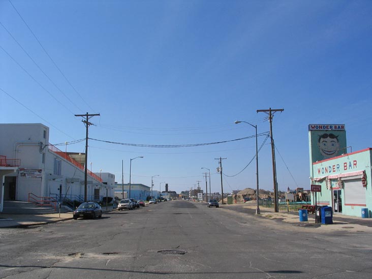 Looking South Down Ocean Avenue From 5th Avenue, Asbury Park, New Jersey