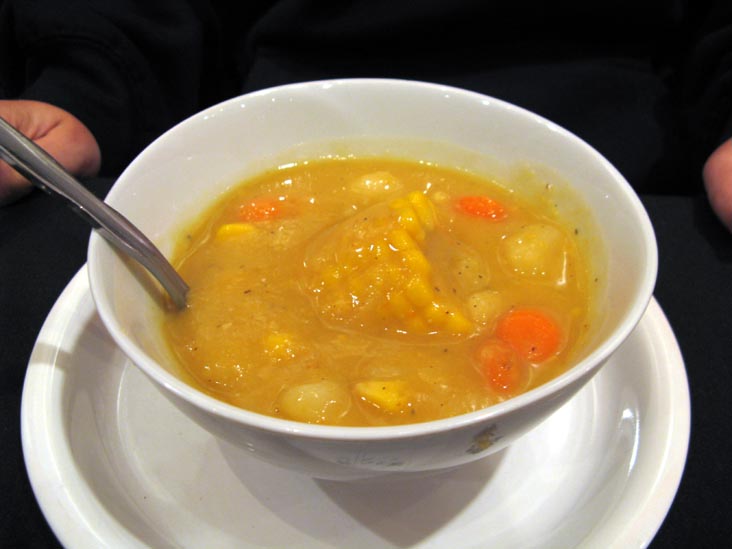 Corn Soup, Sister Sue's Restaurant, 311 Bond Street, Asbury Park, New Jersey, August 31, 2008