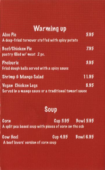 Appetizers and Soups, Menu, Sister Sue's Restaurant, 311 Bond Street, Asbury Park, New Jersey