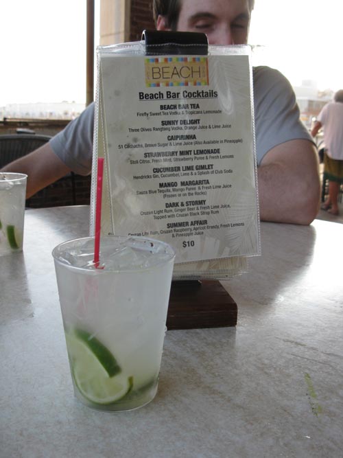 Beach Bar, Convention Hall, Asbury Park, New Jersey, September 2, 2011