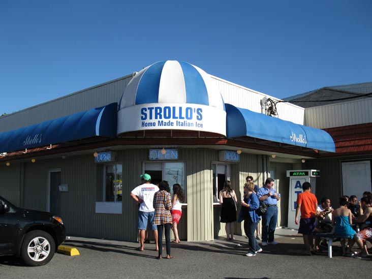 Strollo's Italian Ice, 500 Main Street, Belmar, New Jersey, May 30, 2010