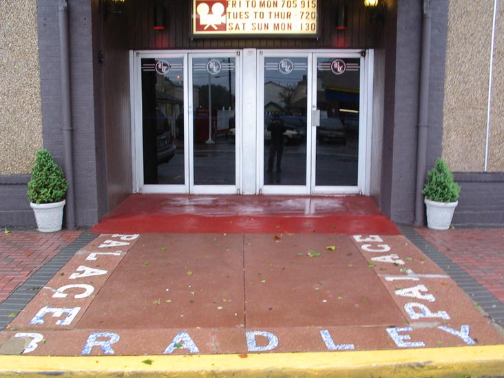Sidewalk In Front Of Beach Cinema, 110 Main Street, Bradley Beach, New Jersey, September 2, 2006
