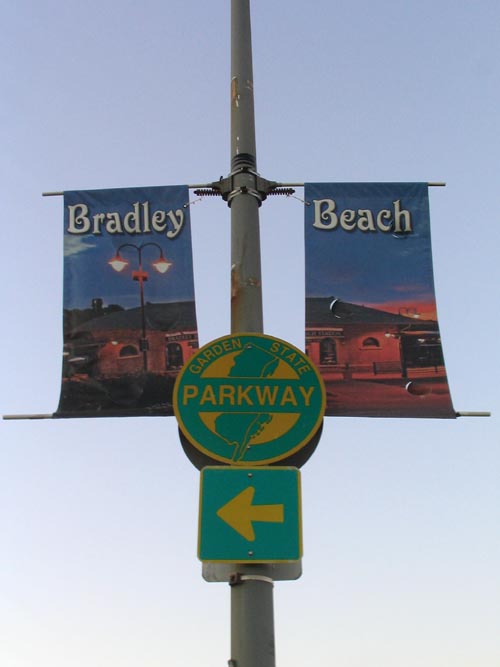 Lightpole, Boardwalk, Bradley Beach, New Jersey