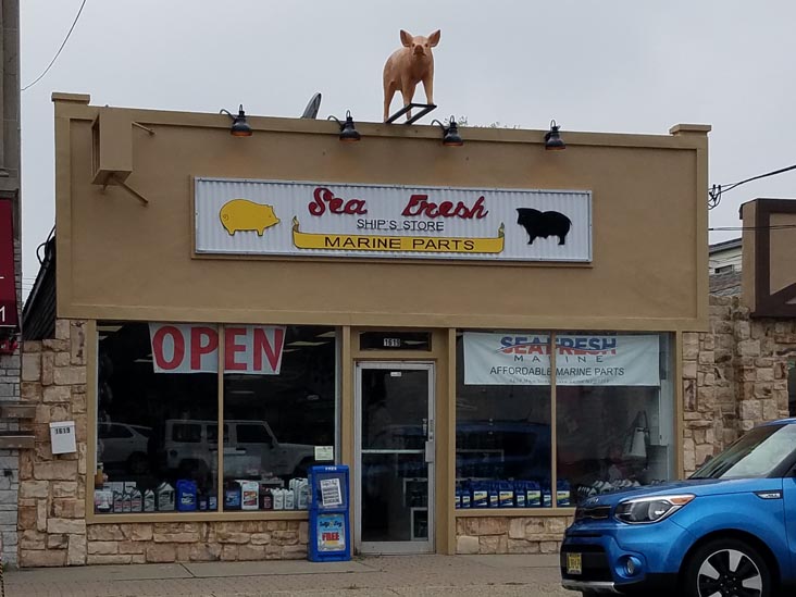 Seafresh Marine Supply Store, 1619 Main Street, Lake Como, New Jersey, August 14, 2019