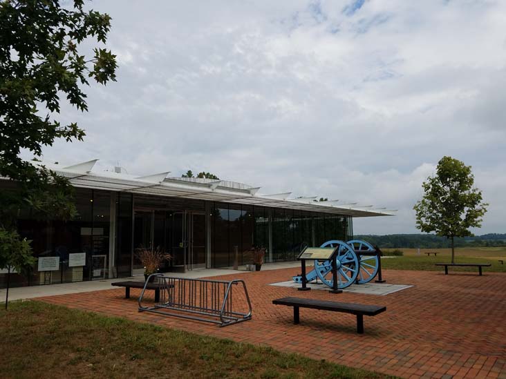 Monmouth Battlefield Visitor Center, Monmouth Battlefield State Park, Monmouth County, New Jersey, September 1, 2016