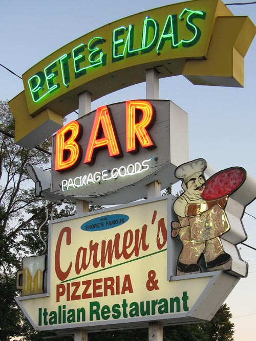 Pete & Elda's Bar/Carmen's Pizzeria, 96 Woodland Avenue, Neptune, New