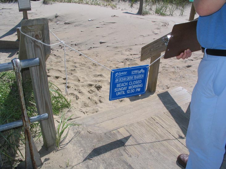 Boardwalk, Ocean Grove, New Jersey, September 3, 2006
