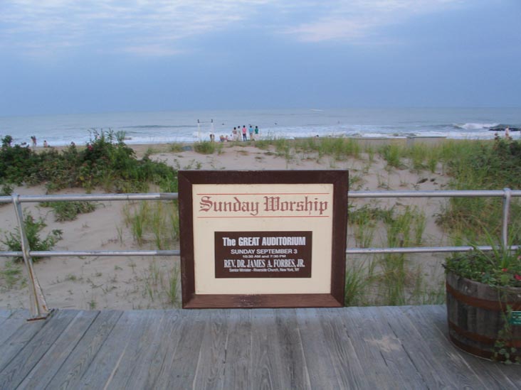 Boardwalk, Ocean Grove, New Jersey, September 3, 2006