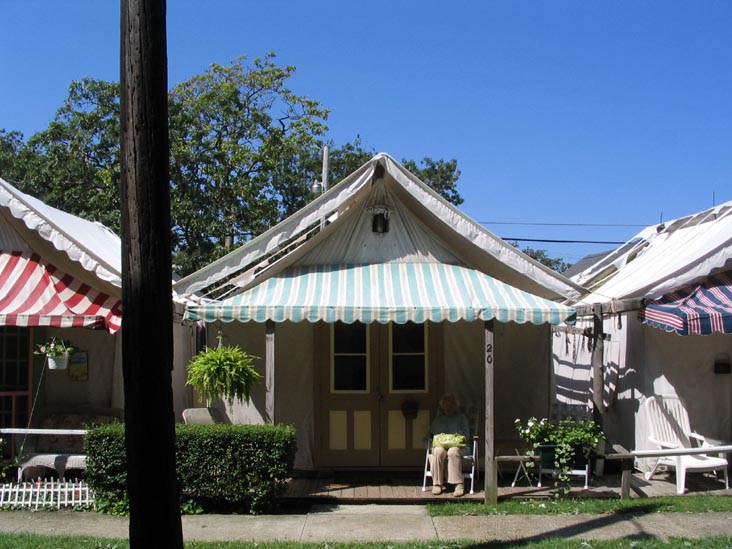 Tents, Ocean Grove Camp, Ocean Grove, New Jersey, September 3, 2006