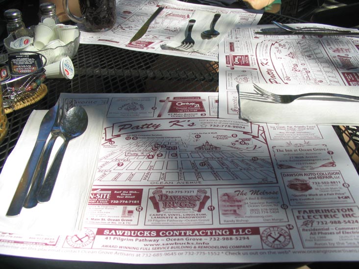 Patty K's, 54 Main Avenue, Ocean Grove, New Jersey, September 1, 2007