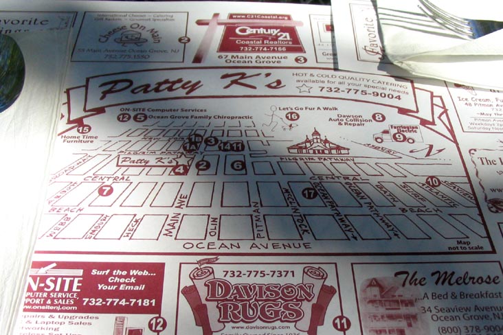 Patty K's, 54 Main Avenue, Ocean Grove, New Jersey, September 1, 2007