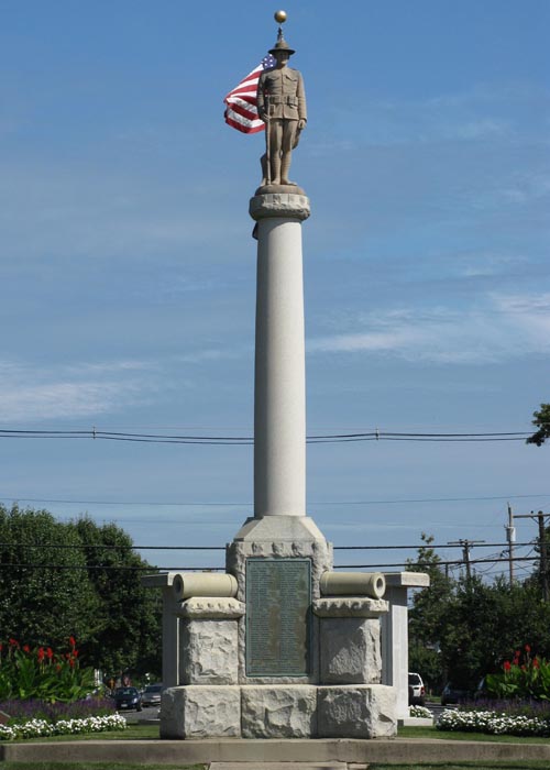 War Memorial, Veterans Park, Main Street and Broadway, Ocean Grove, New Jersey, September 4, 2009