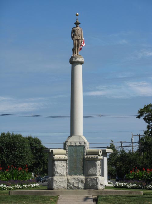 War Memorial, Veterans Park, Main Street and Broadway, Ocean Grove, New Jersey, September 4, 2009